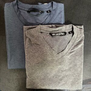 Bundle of 2 Travis Mathew V-Neck Tees